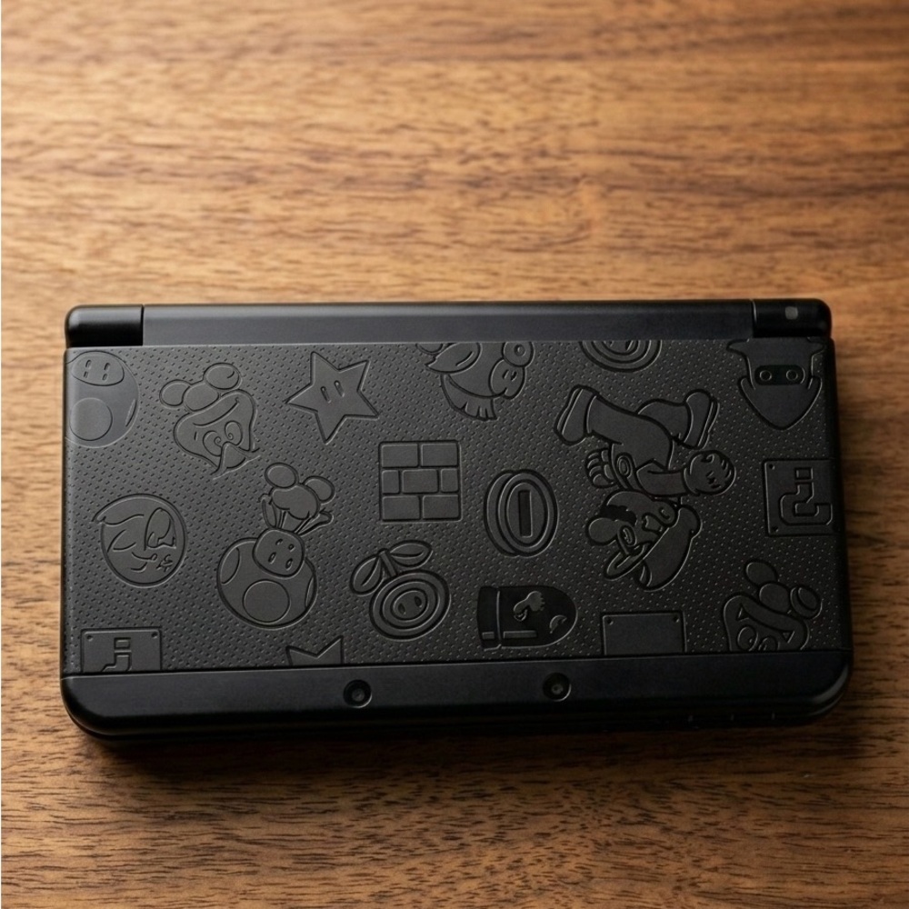 Nintendo 3DS Original Super Mario Edition 4GB Handheld System - Black